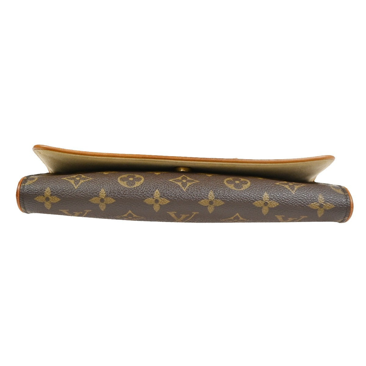 Louis Vuitton Twin Handbag Monogram Canvas, Brown, Canvas, Clutch