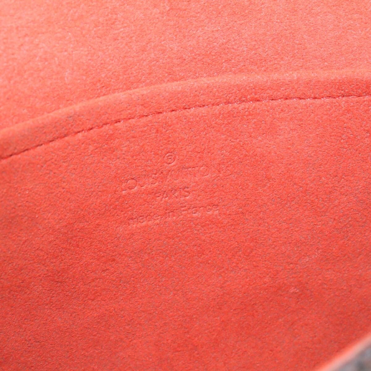 Louis Vuitton Twin Handbag Damier, BROWN, CANVAS, Handbag