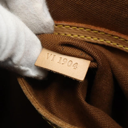 Louis Vuitton Alma Handbag Monogram Canvas, Brown, Canvas, Handbag