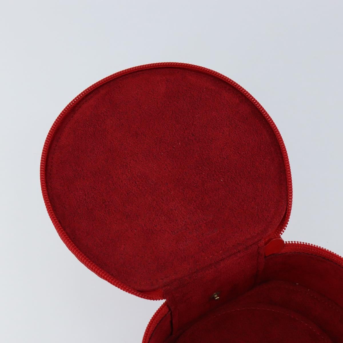 Louis Vuitton Ecrin Bijoux Pouch Epi Leather, RED, LEATHER, Jewelry set