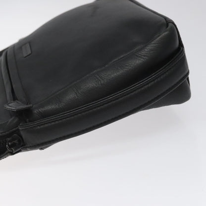 Balenciaga Vintage Pouch Leather, BLACK, LEATHER, Clutche & pouche