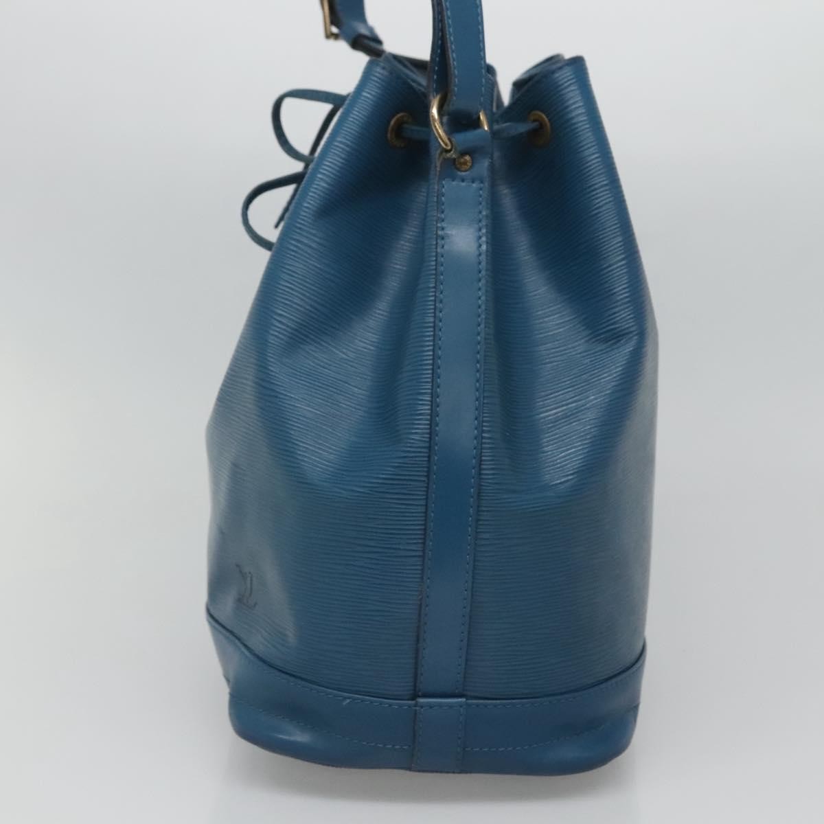 Louis Vuitton Noe Handbag Epi Leather, BLUE, LEATHER, Shoulder bag