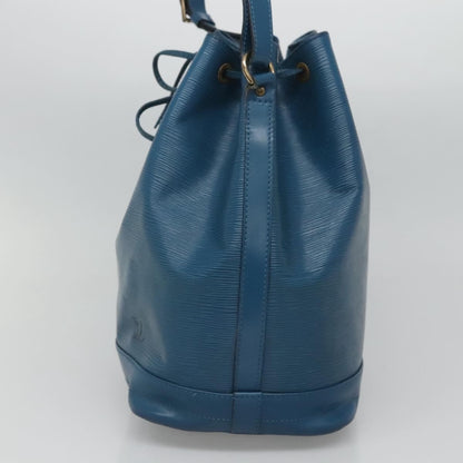 Louis Vuitton Noe Handbag Epi Leather, BLUE, LEATHER, Shoulder bag