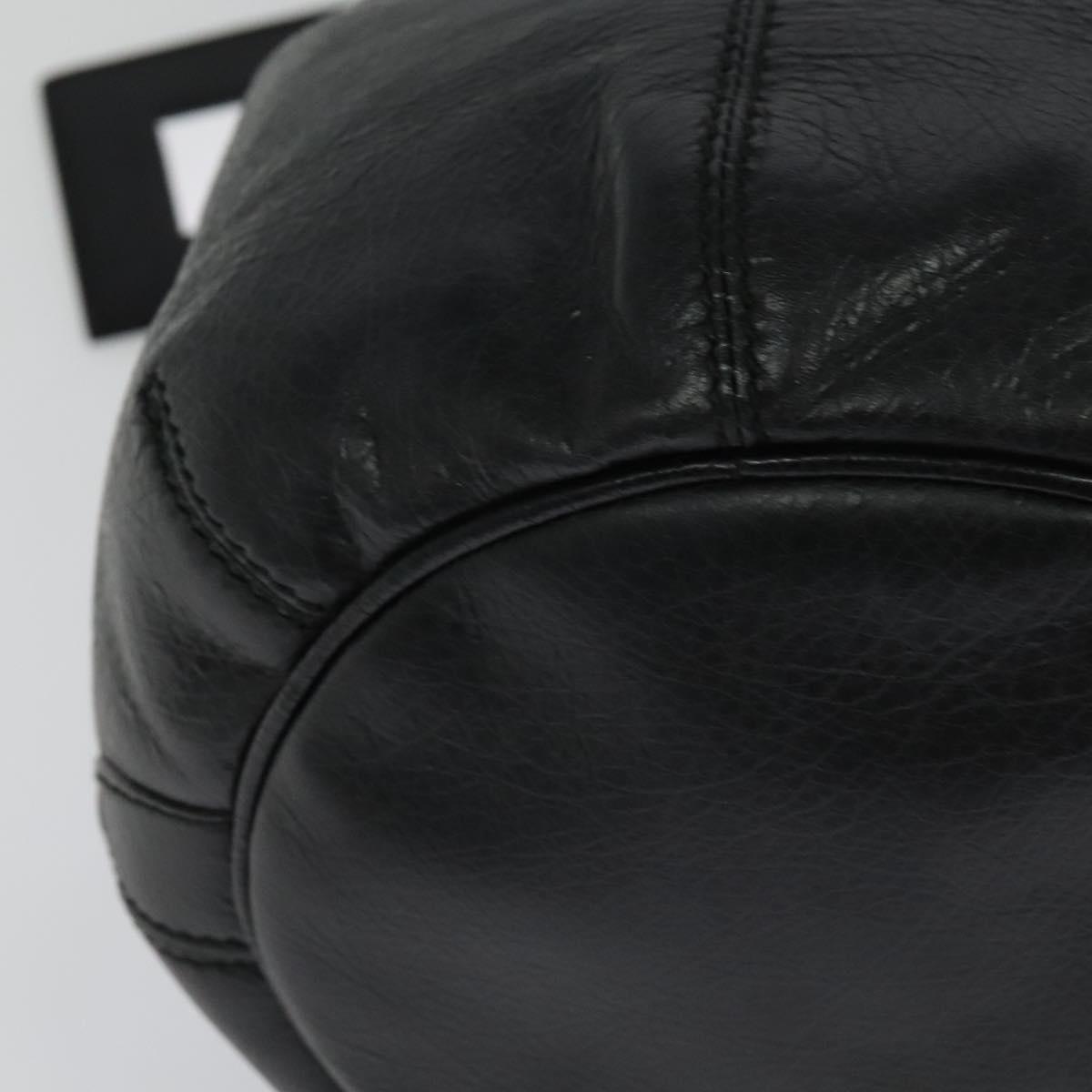 Balenciaga Pom Pon Giant Studs Bag Leather, BLACK, LEATHER, Handbag