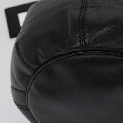 Balenciaga Pom Pon Giant Studs Bag Leather, BLACK, LEATHER, Handbag