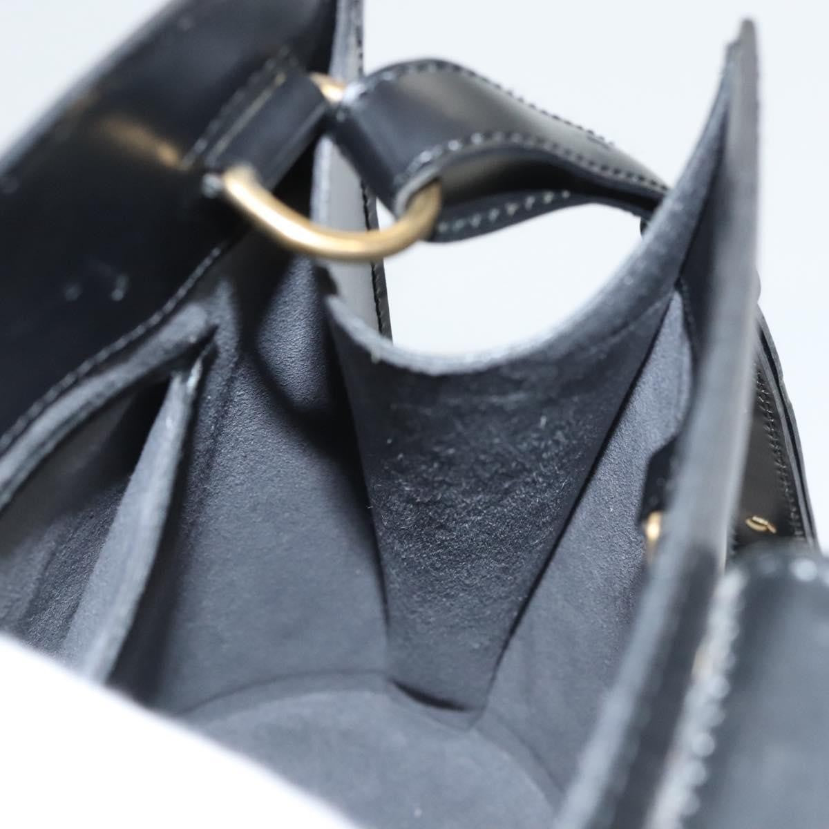 Louis Vuitton Cluny Shoulder Bag Epi Leather, BLACK, LEATHER, Shoulder bag