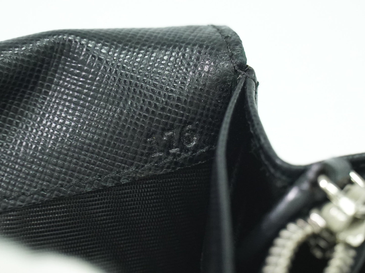 Prada Continental Wallet Tessuto, Black, Nylon, Wallet