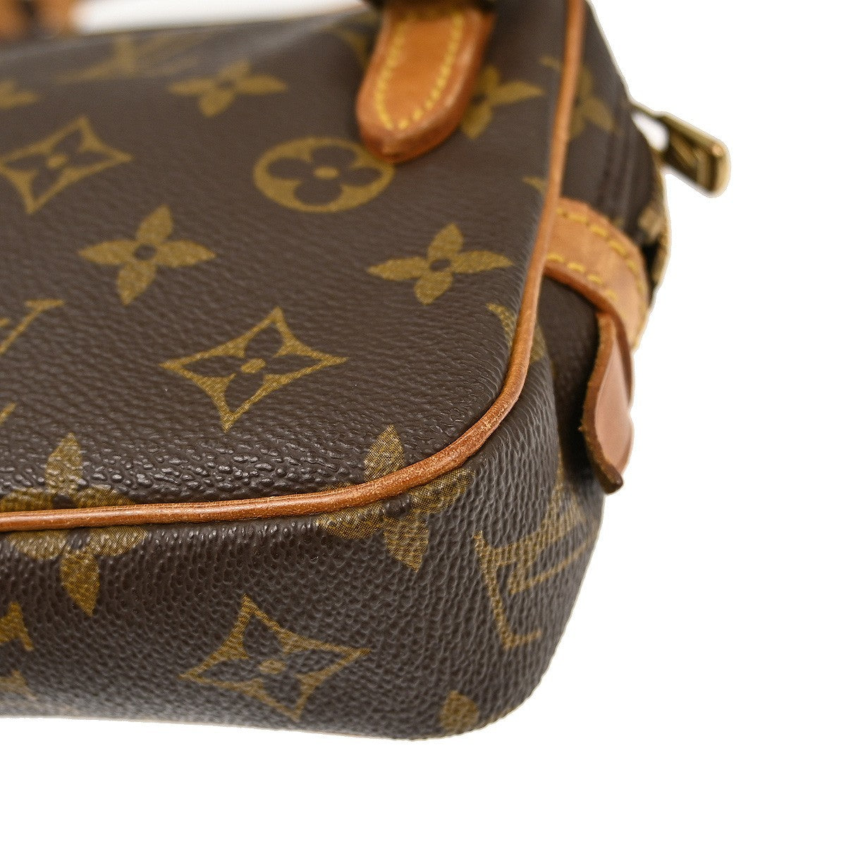 Louis Vuitton Pochette Marly Bandouliere Bag Monogram Canvas, BROWN, CANVAS, Shoulder bag