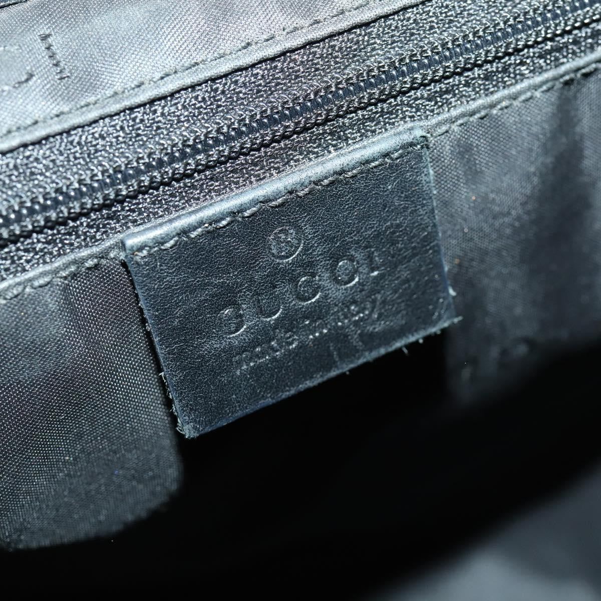 Gucci Vintage Jackie Backpack GG Canvas, BLACK, CANVAS, Backpack