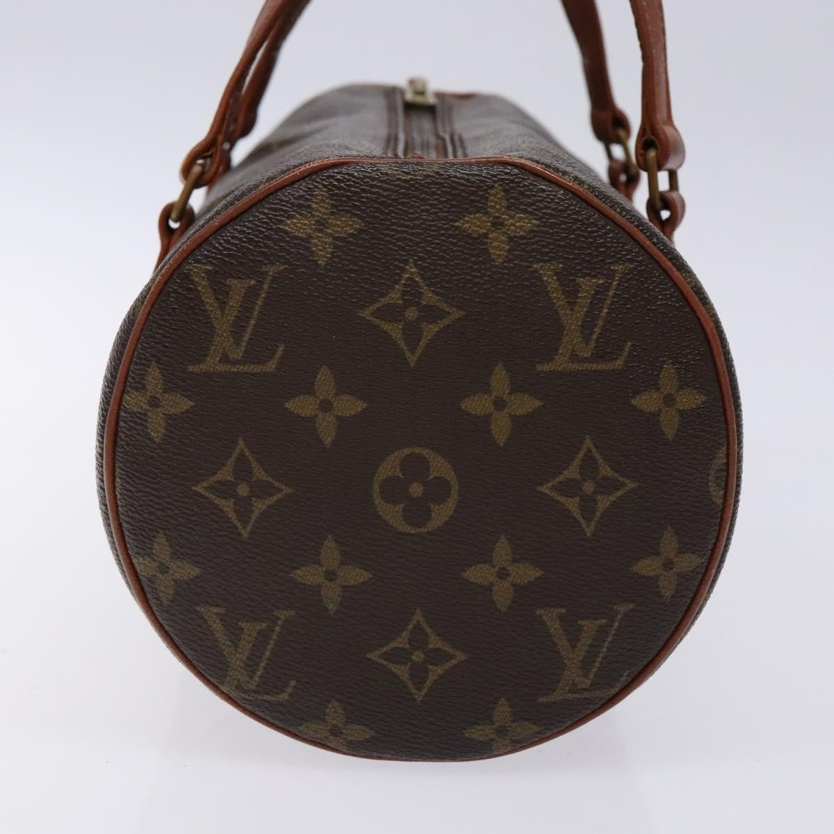 Louis Vuitton Papillon Handbag Monogram Canvas, BROWN, CANVAS, Handbag