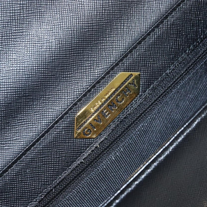 Givenchy Vintage Handbag Leather, BLACK, LEATHER, Handbag