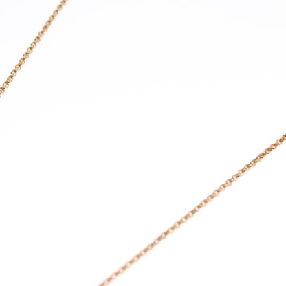 Christian Dior CD Pendant Necklace Metal, GOLD, METAL, Necklace
