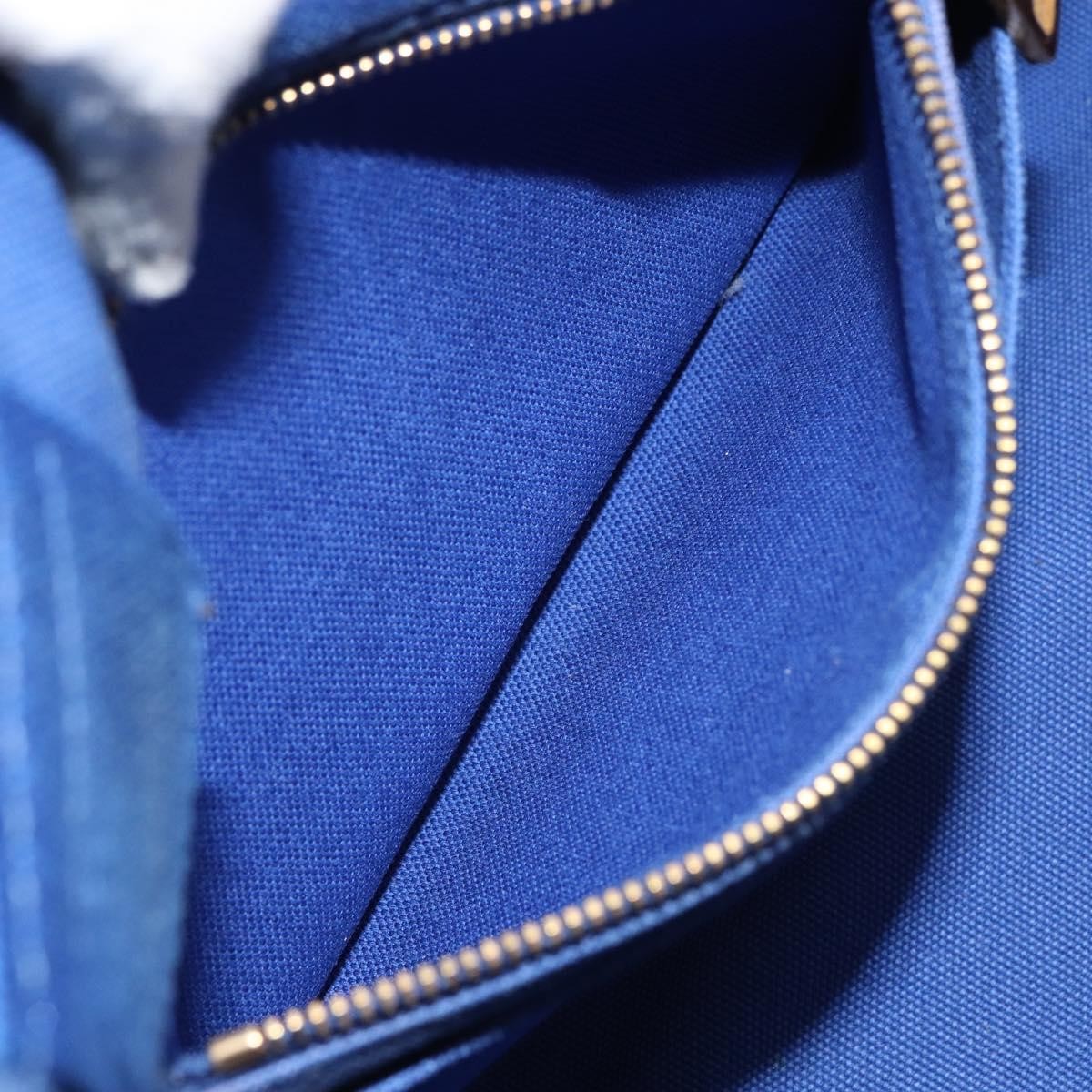 Prada Canapa Open Tote Canvas, BLUE, CANVAS, Tote bag