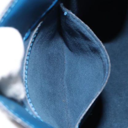 Louis Vuitton Cluny Shoulder Bag Epi Leather, BLUE, LEATHER, Shoulder bag
