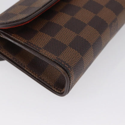 Louis Vuitton Florentine Waist Bag Monogram Canvas, BROWN, CANVAS, Clutche & pouche