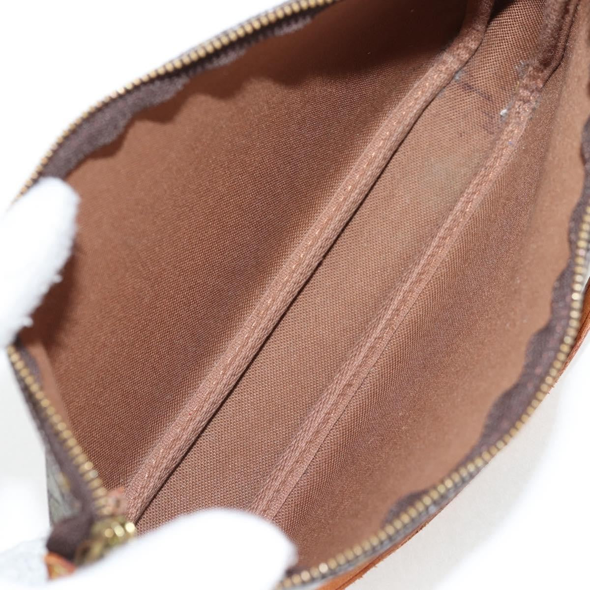 Louis Vuitton Pochette Accessoires Limited Edition Monogram Graffiti, BROWN, CANVAS, Clutche & pouche