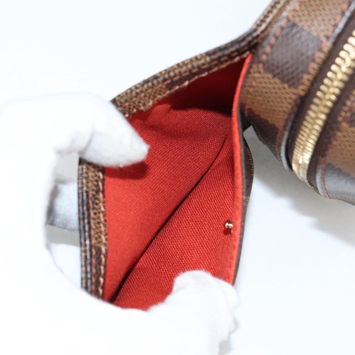 Louis Vuitton Geronimos Waist Bag Damier, BROWN, CANVAS, Travel bag