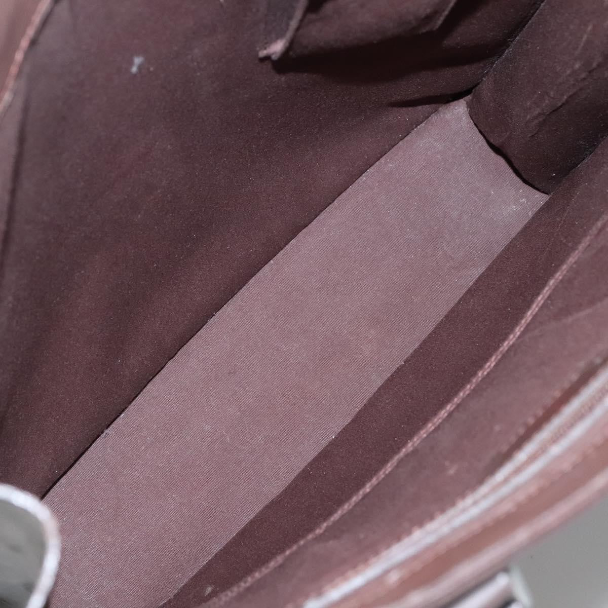 Louis Vuitton Sac Plat Bag Epi Leather, BROWN, LEATHER, Handbag