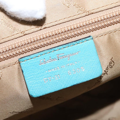 Salvatore Ferragamo Gancini Shoulder Bag Leather, BEIGE, LEATHER, Shoulder bag