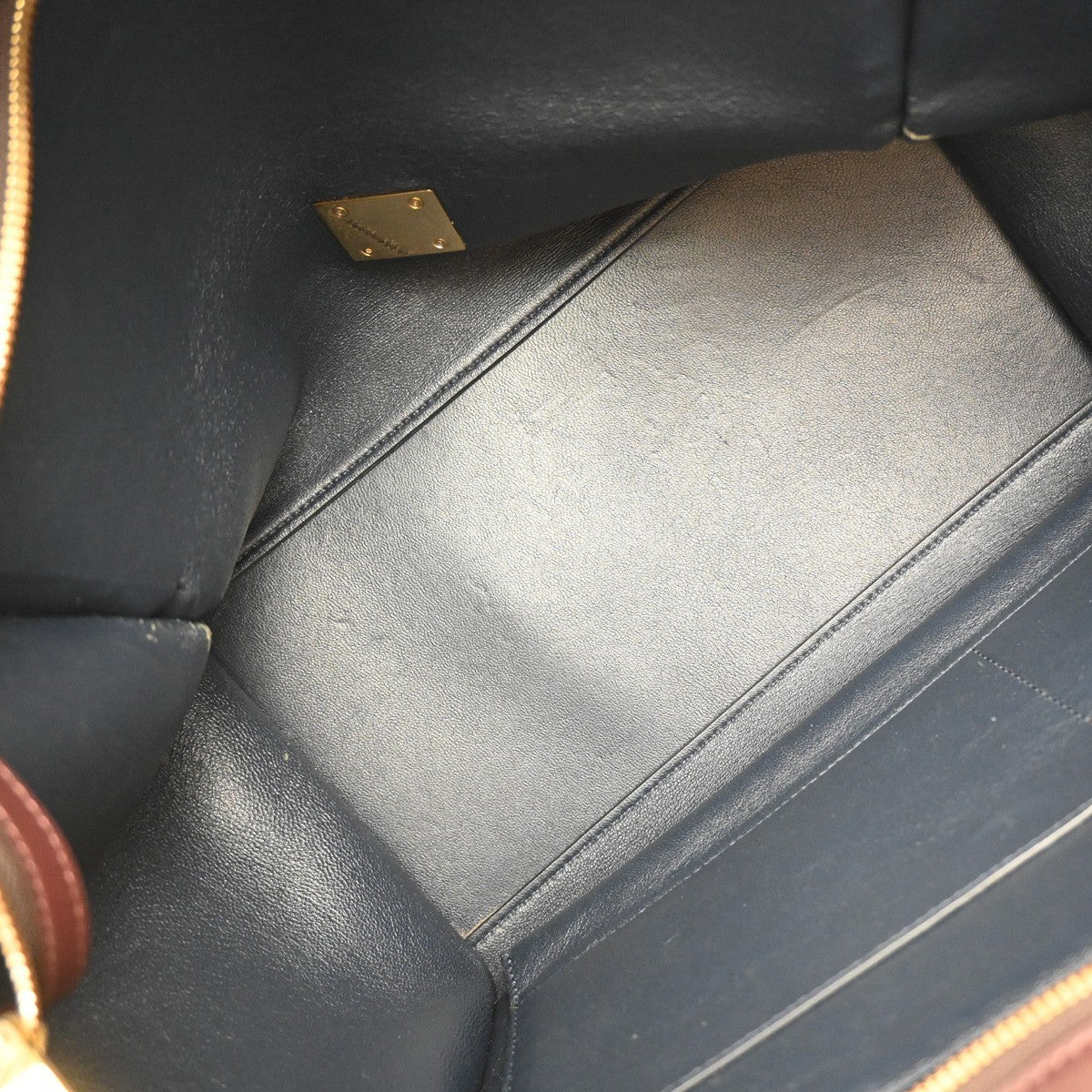 Celine Tricolor Trapeze Bag Leather, MULTICOLOUR, LEATHER, Handbag