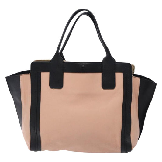 Chloe Alison East West Tote Leather, PINK, LEATHER, Tote bag