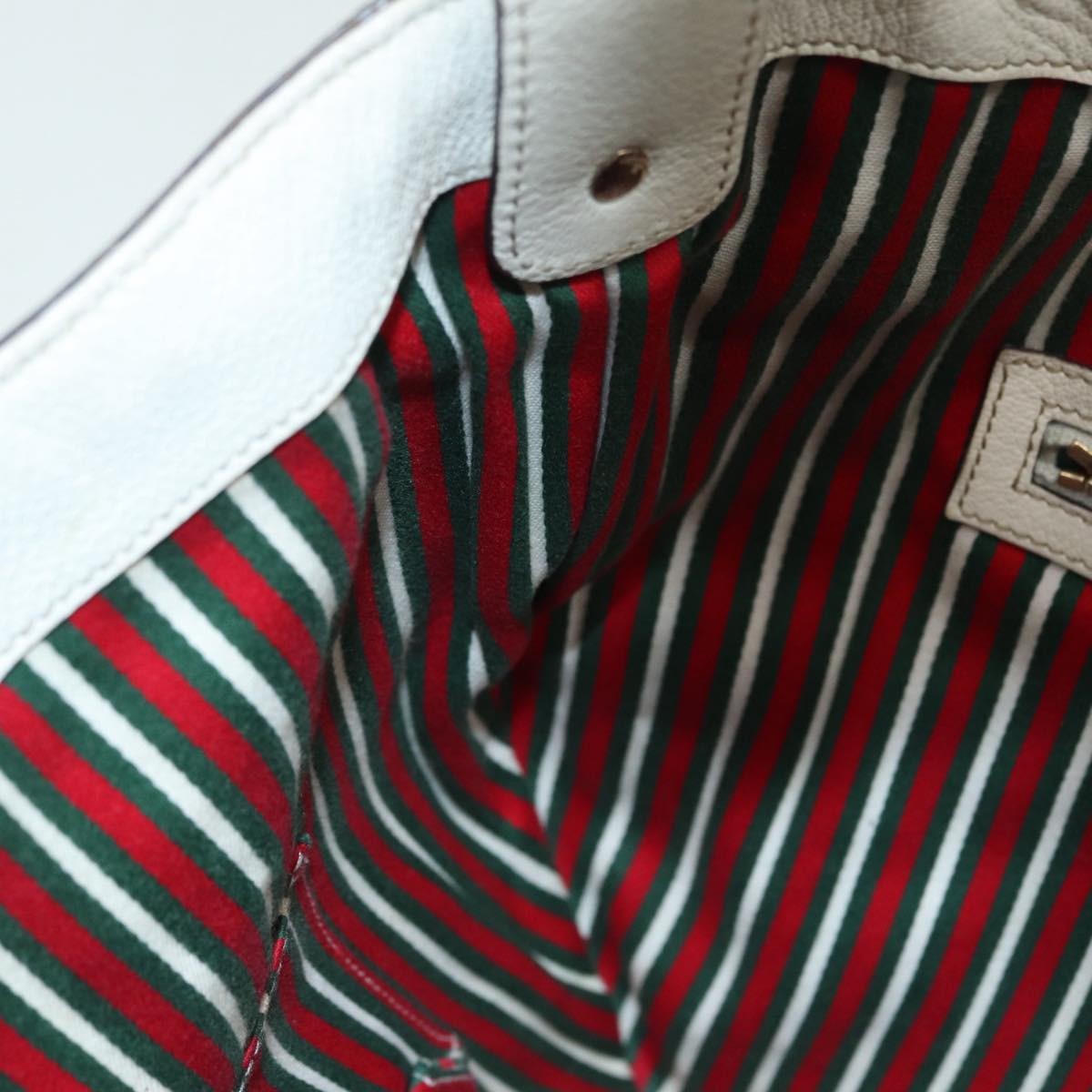 Gucci Horsebit Hobo Leather, BEIGE, LEATHER, Shoulder bag