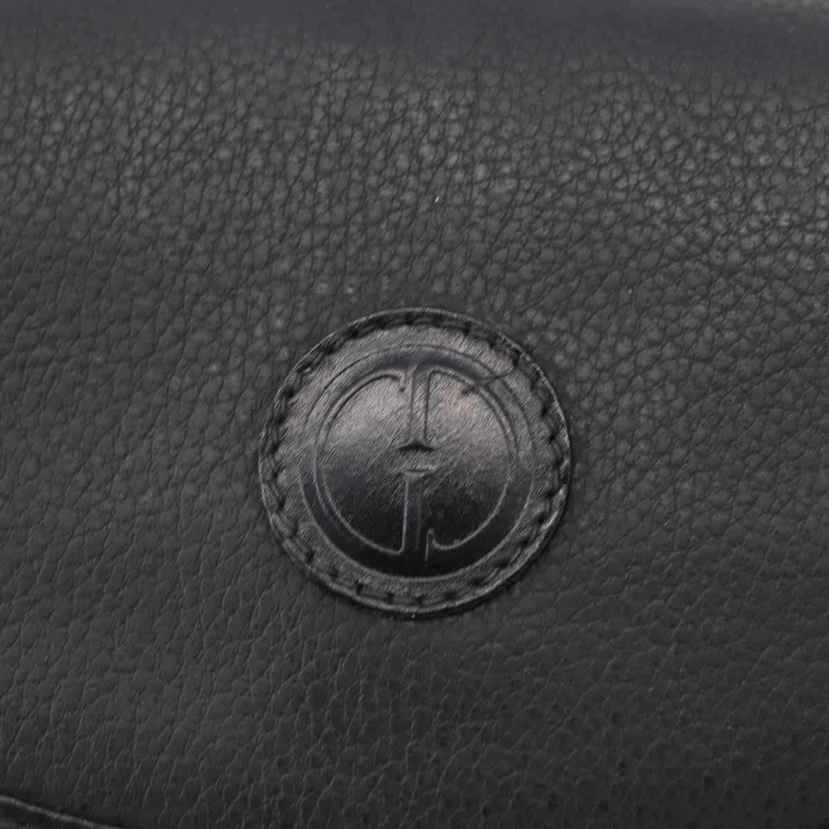 Gucci Vintage Shoulder Bag Leather, BLACK, LEATHER, Shoulder bag