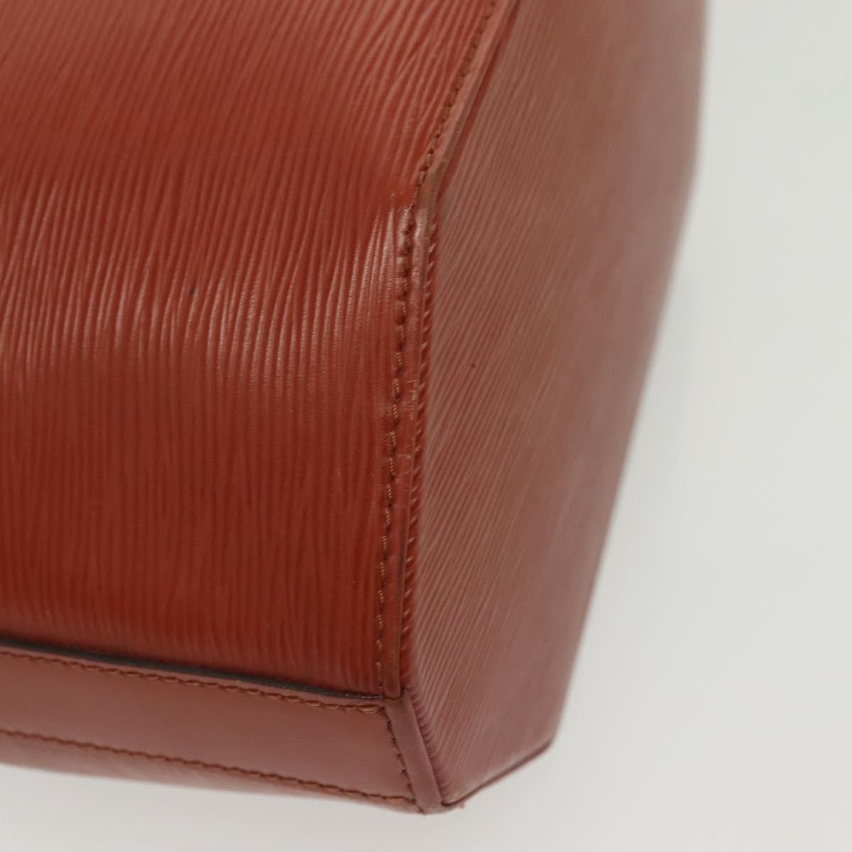 Louis Vuitton Vintage Sac d'Epaule Handbag Epi Leather, BROWN, LEATHER, Handbag