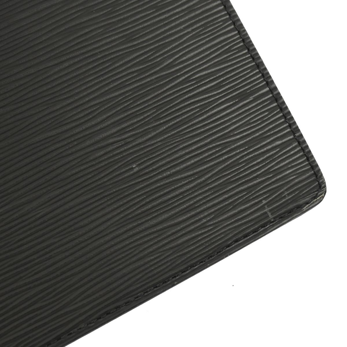 Louis Vuitton Pochette Homme Epi Leather, BLACK, LEATHER, Clutche & pouche