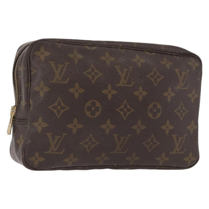 Louis Vuitton Trousse Toilette Monogram Canvas, BROWN, CANVAS, Clutche & pouche