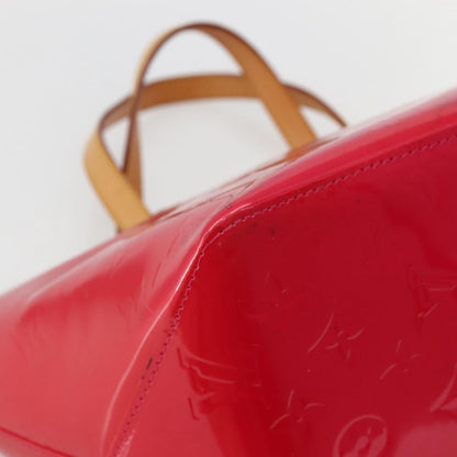 Louis Vuitton Bellevue Handbag Monogram Vernis, PINK, PATENT_LEATHER, Tote bag