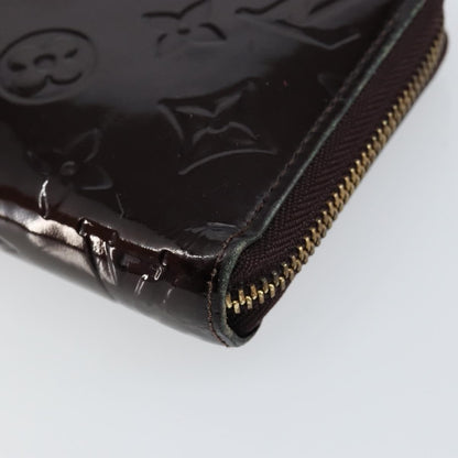 Louis Vuitton Zippy Wallet NM Monogram Patent, BURGUNDY, PATENT_LEATHER, Wallets