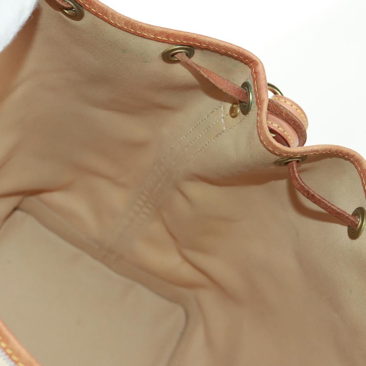 Louis Vuitton Noe Handbag Damier, Beige, Canvas, Shoulder Bag