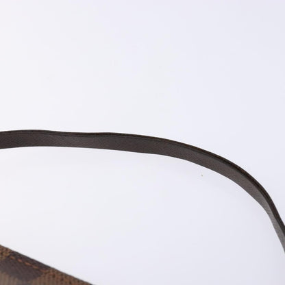 Louis Vuitton Trousse Make Up Bag Damier, BROWN, CANVAS, Clutche & pouche