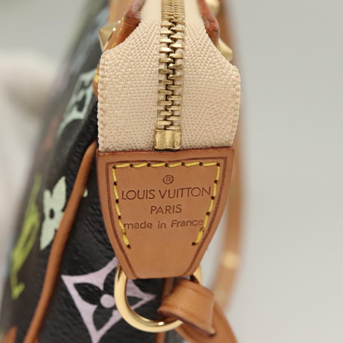 Louis Vuitton Pochette Accessoires Monogram Multicolor, MULTICOLOUR, CANVAS, Clutche & pouche