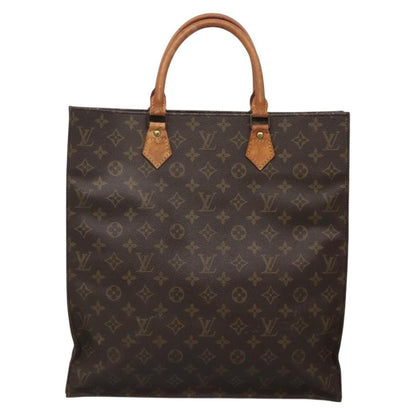 Louis Vuitton Sac Plat Bag Monogram Canvas, BROWN, CANVAS, Handbag