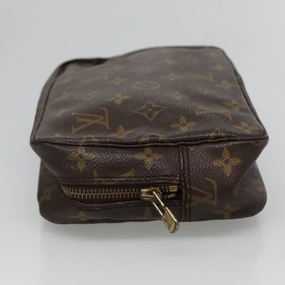 Louis Vuitton Trousse Toiletry Pouch Monogram Canvas, BROWN, CANVAS, Toiletry Case
