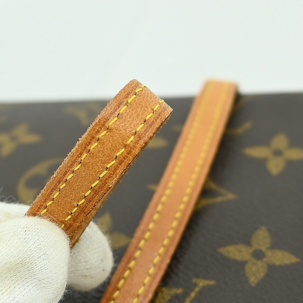 Louis Vuitton Twin Handbag Monogram Canvas, BROWN, CANVAS, Clutche & pouche
