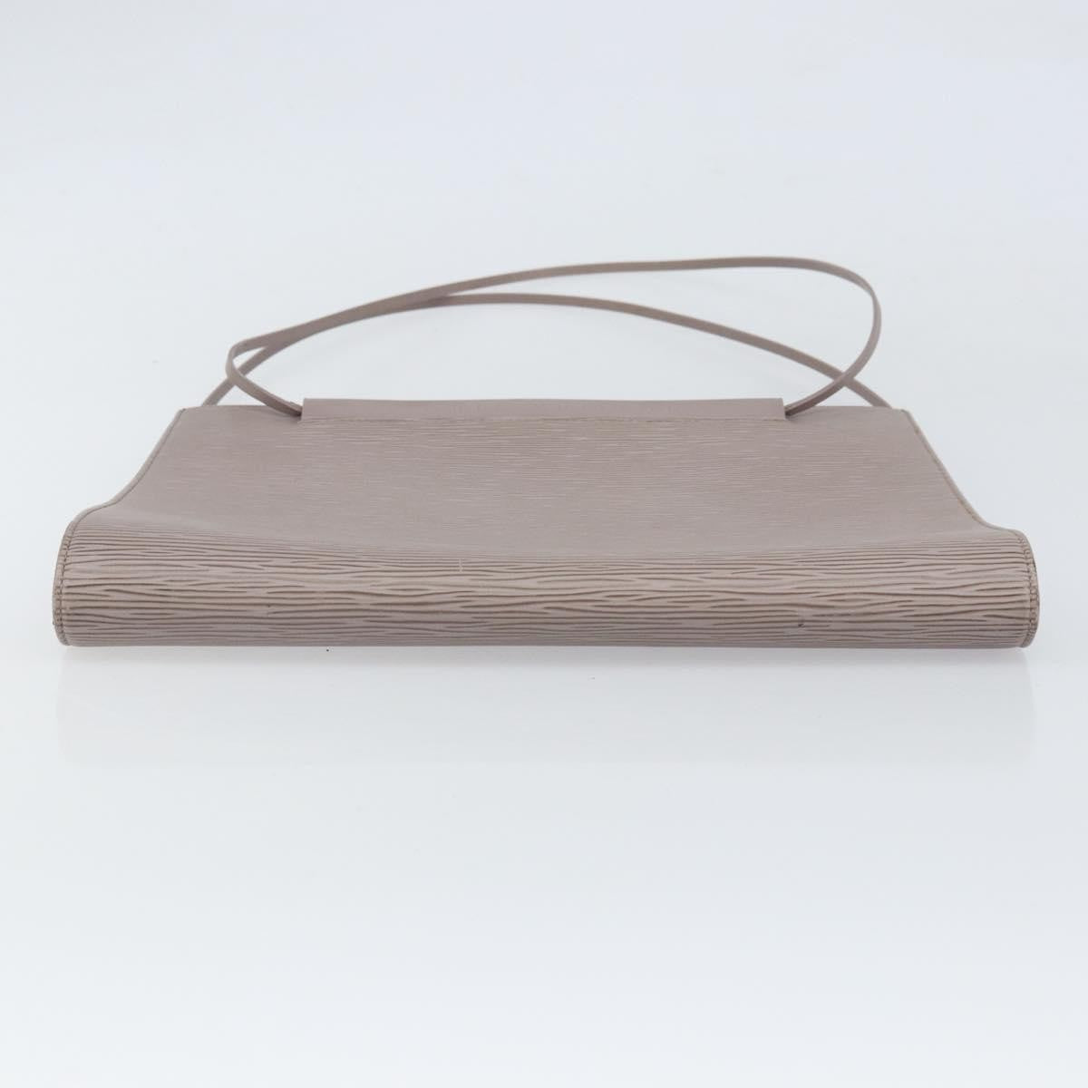 Louis Vuitton Saint Tropez Handbag Epi Leather, GRAY, LEATHER, Shoulder bag