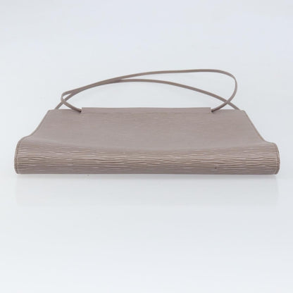Louis Vuitton Saint Tropez Handbag Epi Leather, GRAY, LEATHER, Shoulder bag