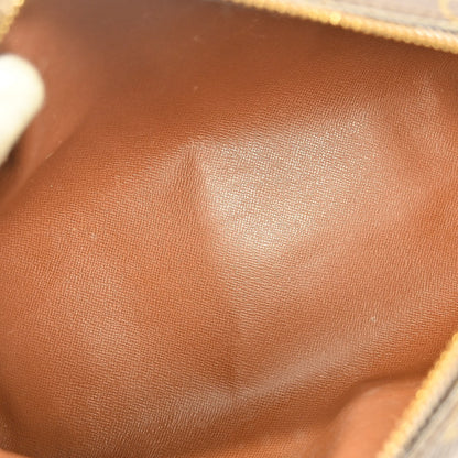 Louis Vuitton Papillon Handbag Monogram Canvas, Brown, Canvas, Handbag