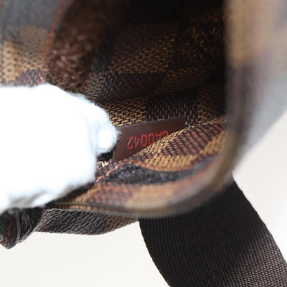Louis Vuitton Geronimos Waist Bag Damier, BROWN, CANVAS, Shoulder bag