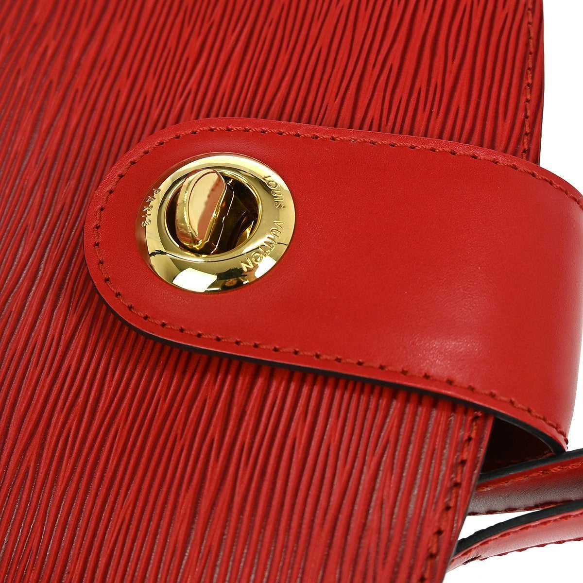 Louis Vuitton Cluny Shoulder Bag Epi Leather, Red, Leather, Shoulder Bag
