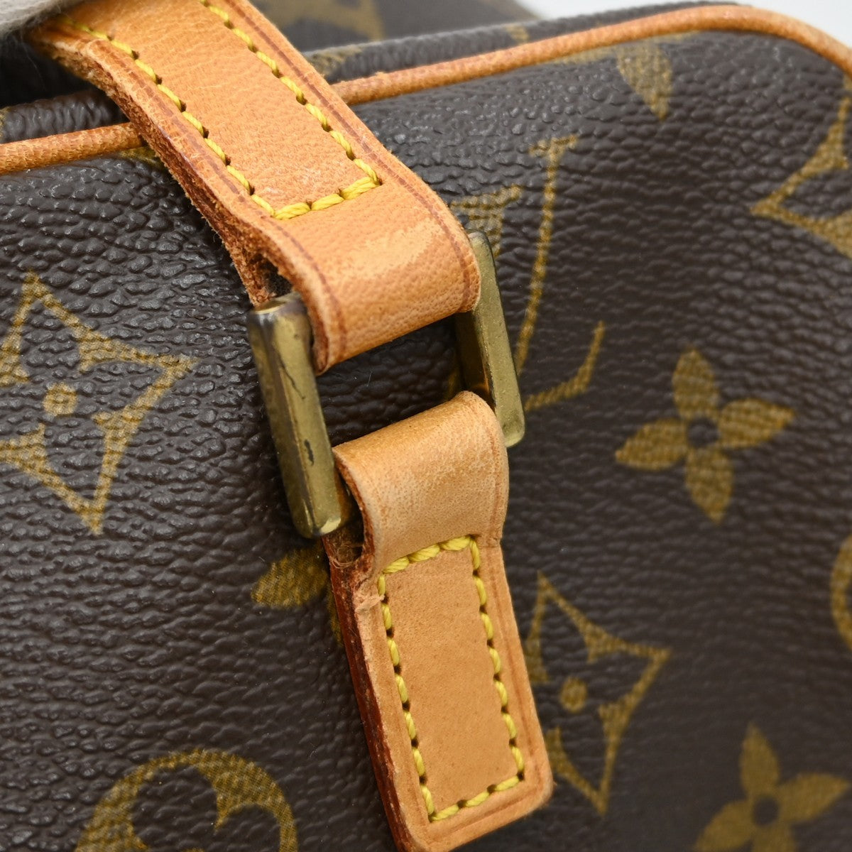 Louis Vuitton Cite Handbag Monogram Canvas, BROWN, CANVAS, Shoulder bag