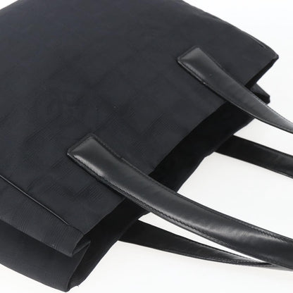 Chanel Travel Line Tote Nylon, BLACK, NYLON, Tote bag