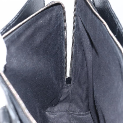Gucci Vintage Handbag Leather, BLACK, LEATHER, Handbag
