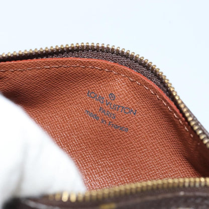 Louis Vuitton Papillon Pochette Monogram Canvas, BROWN, CANVAS, Clutche & pouche