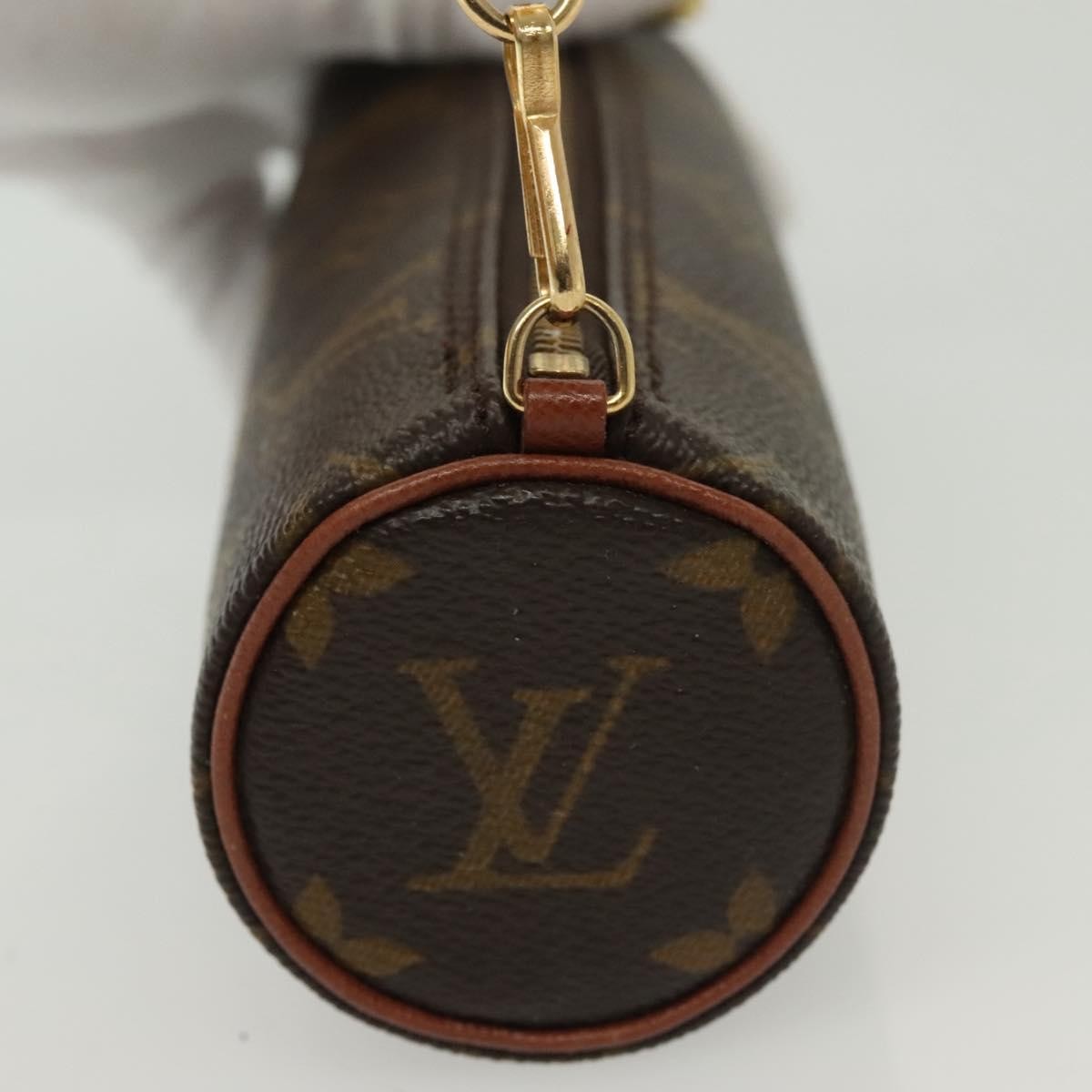 Louis Vuitton Papillon Pochette Monogram Canvas, BROWN, CANVAS, Handbag