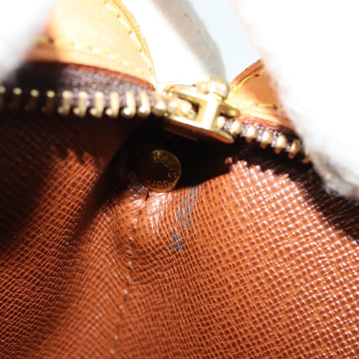 Louis Vuitton Drouot Handbag Monogram Canvas, BROWN, CANVAS, Handbag