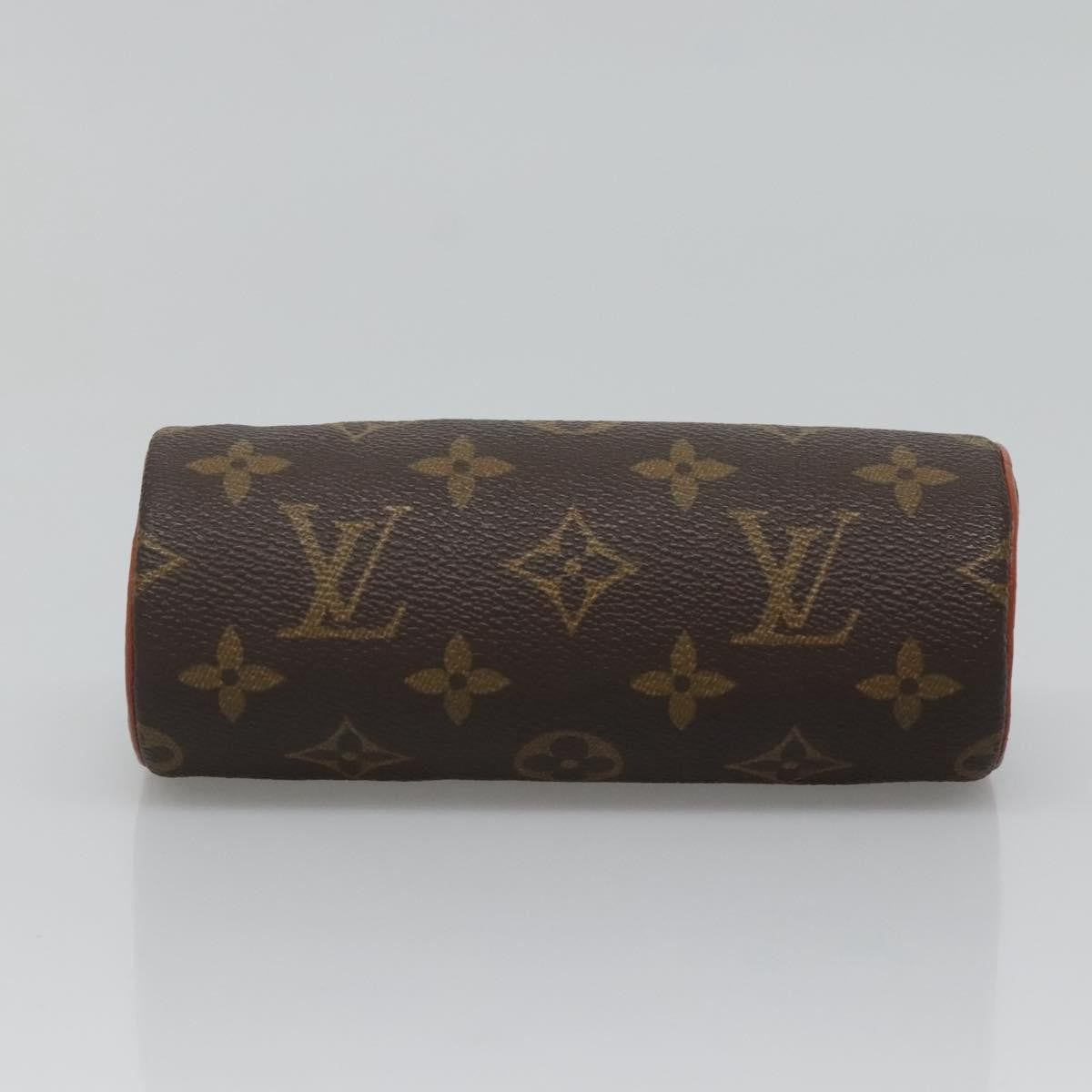 Louis Vuitton Papillon Pochette Monogram Canvas, BROWN, CANVAS, Clutche & pouche